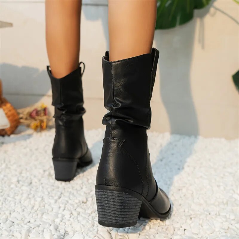Bottines pour femmes Style Occidental 3