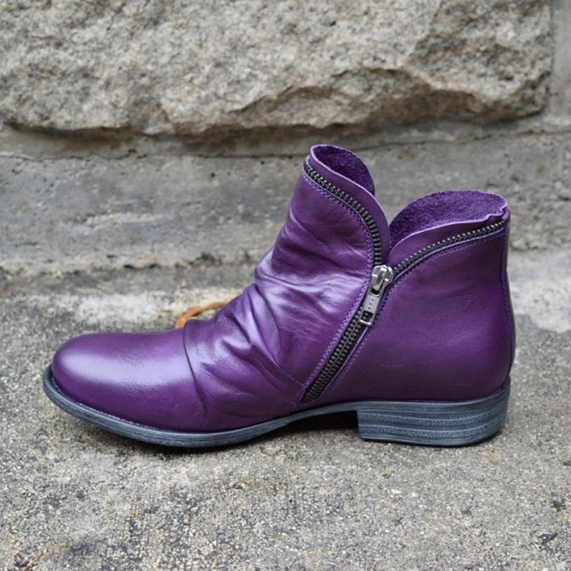 Bottines pour femmes avec fermeture éclair élégante 3