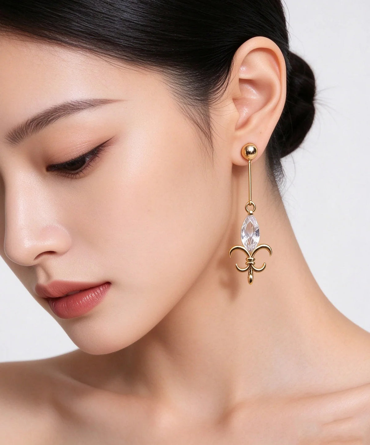 Boucles D'oreilles Pendantes Ajourées Femme Tendance 2