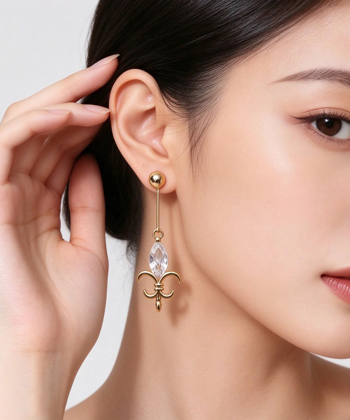 Boucles D'oreilles Pendantes Ajourées Femme Tendance 3
