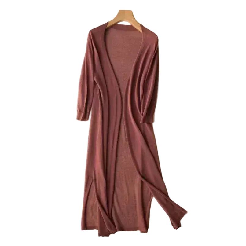 Cardigan Long Décontracté pour Femme 0
