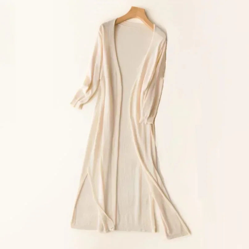 Cardigan Long Décontracté pour Femme 8