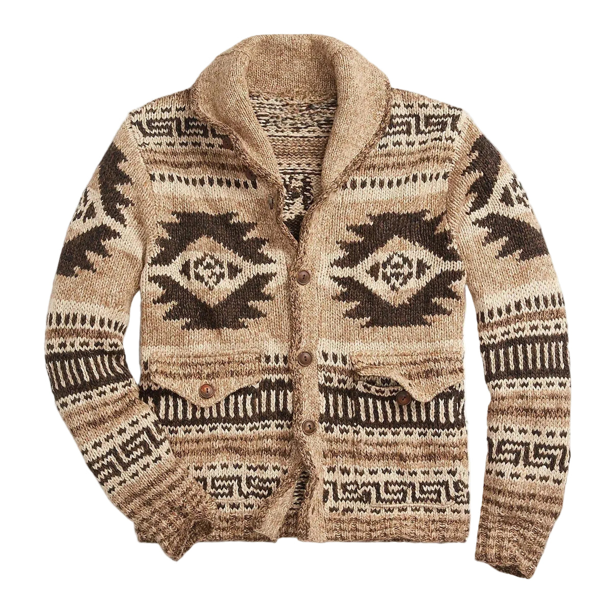 Cardigan pour Femme Style Aztèque 0
