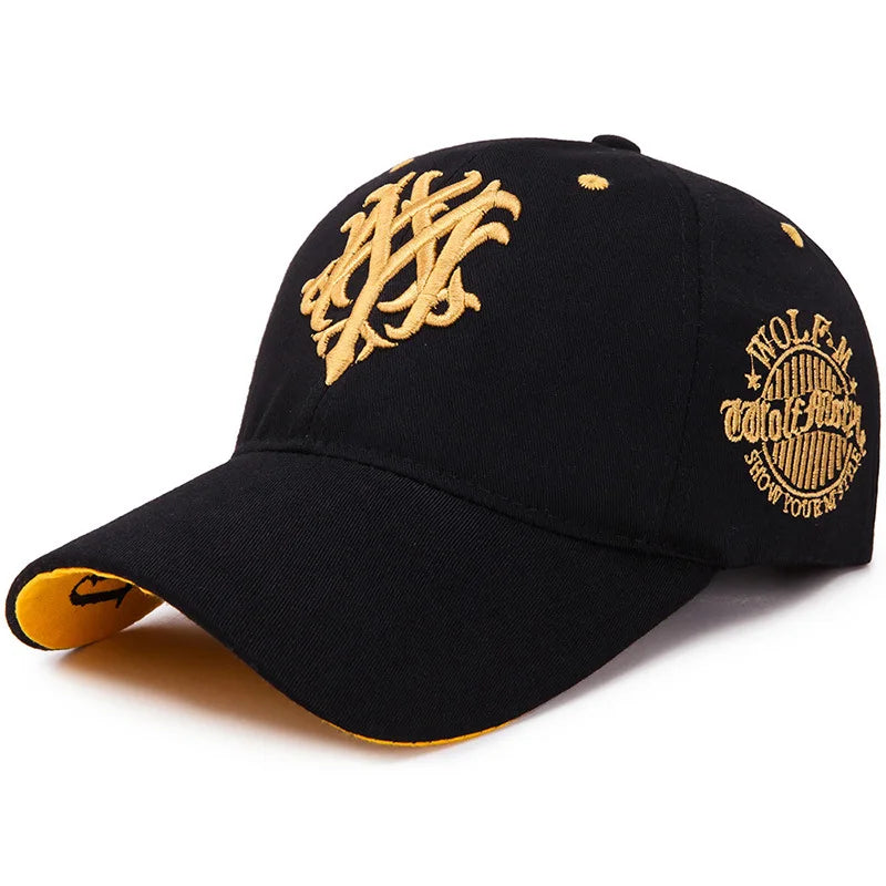 Casquette Brodée Loup Ajustable 0