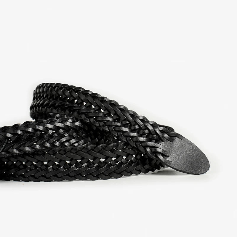 Ceinture Tressée en Cuir pour Femme 3