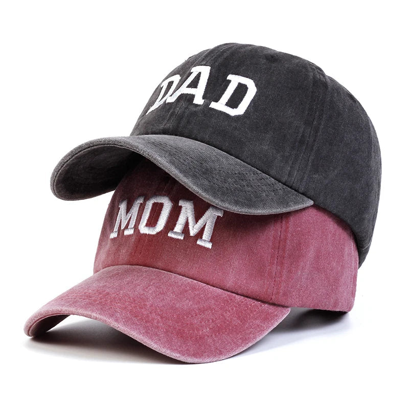 Chapeau Brodé Ajustable pour Parents 0