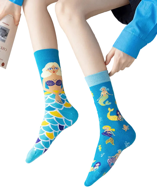 Chaussettes Mi-Tube Animaux en Design Original 0