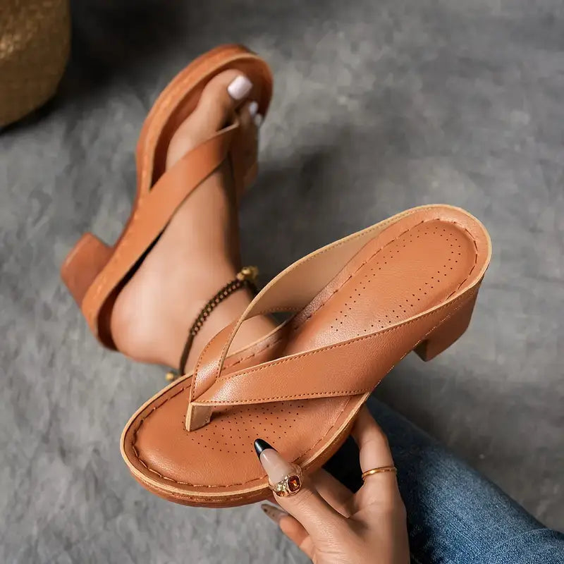 Chaussons Femme À Talon Confortables Design Moderne 2