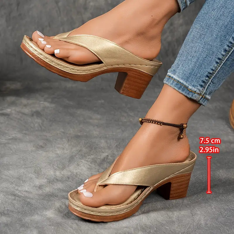 Chaussons Femme À Talon Confortables Design Moderne 7