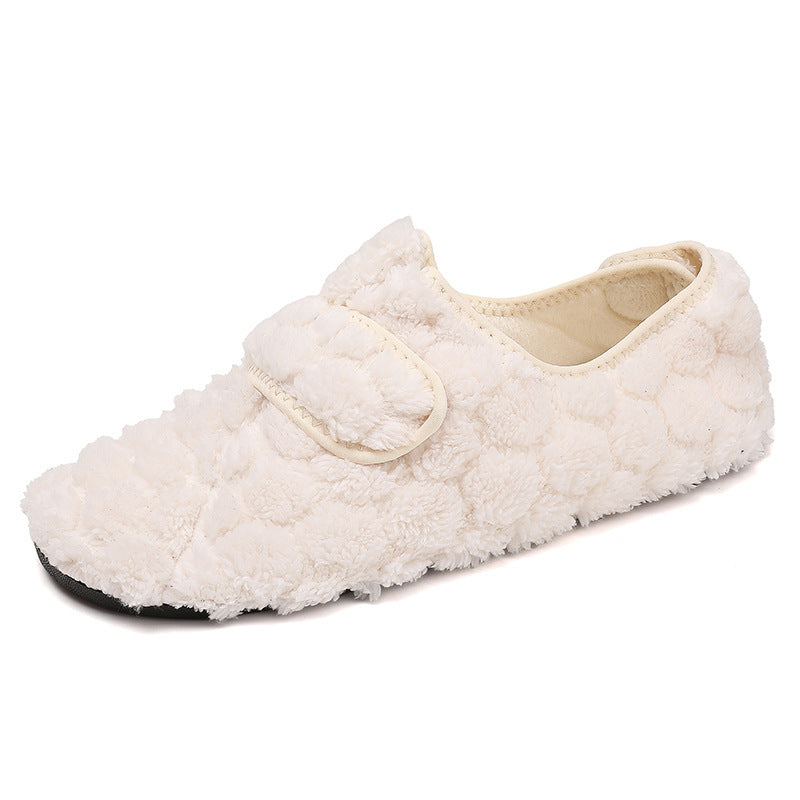 Chaussons Femme Confortables avec Fermeture Velcro et Semelle Antidérapante 6