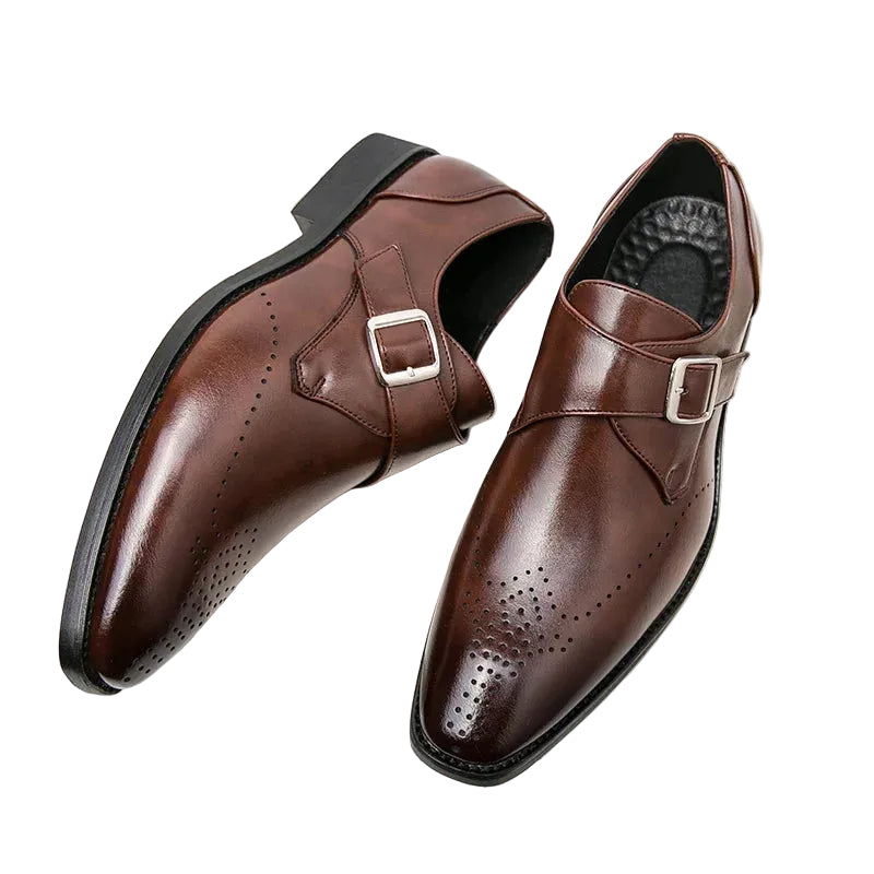 Chaussure Homme Habillé à Brides Design Épuré 0