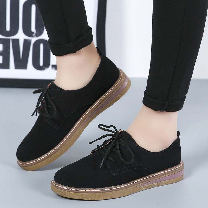 Chaussures Femme À Lacets Confortables Design Moderne 5