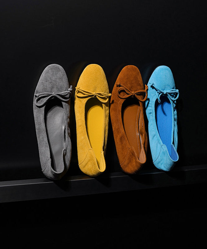 Chaussures Femme Plates Avec Nœud Décontracté 4