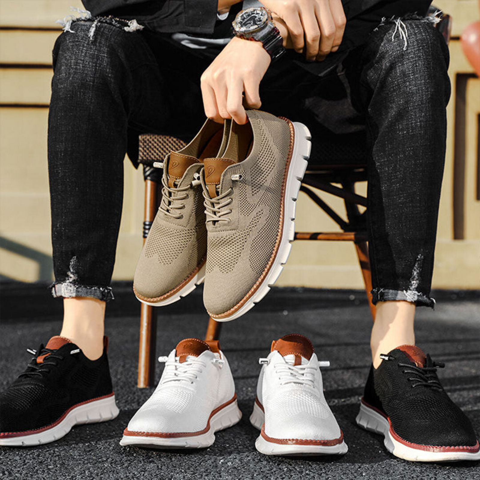 Chaussures Homme Confort Ultra-Léger 1