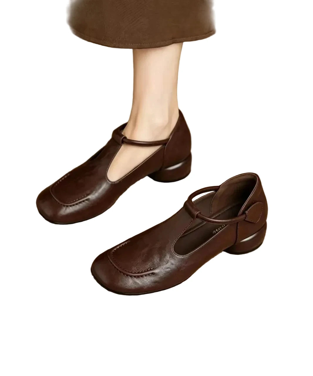Chaussures Mary Jane Femme Petit Talon Classique 0