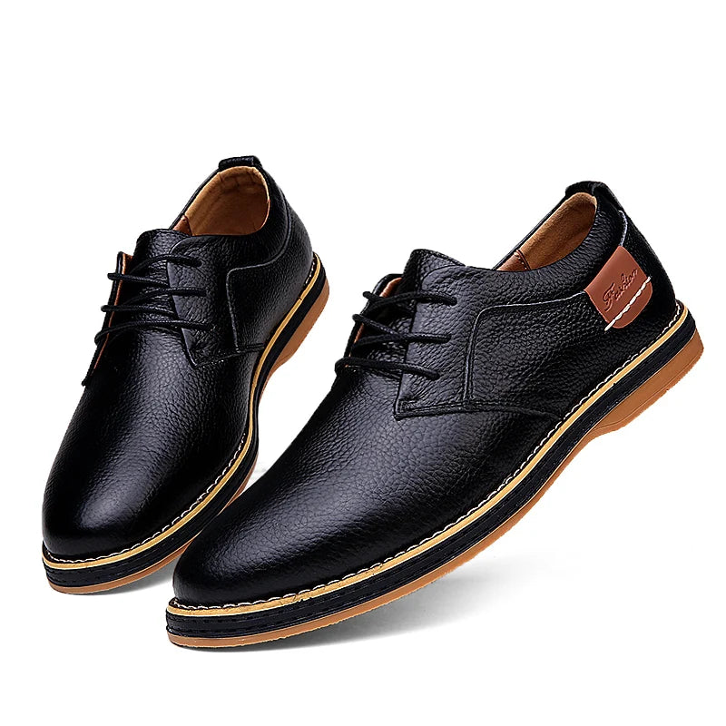 Chaussures Oxford pour Hommes en Cuir 1