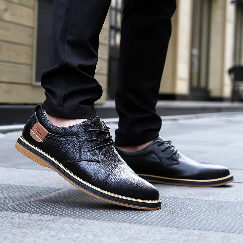 Chaussures Oxford pour Hommes en Cuir 3