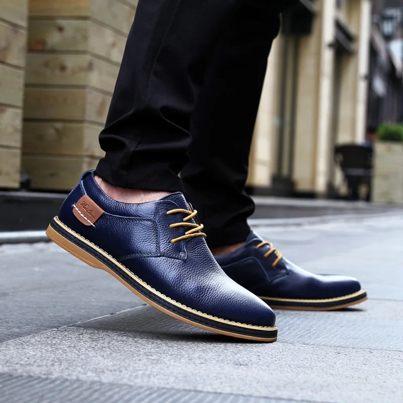 Chaussures Oxford pour Hommes en Cuir 5