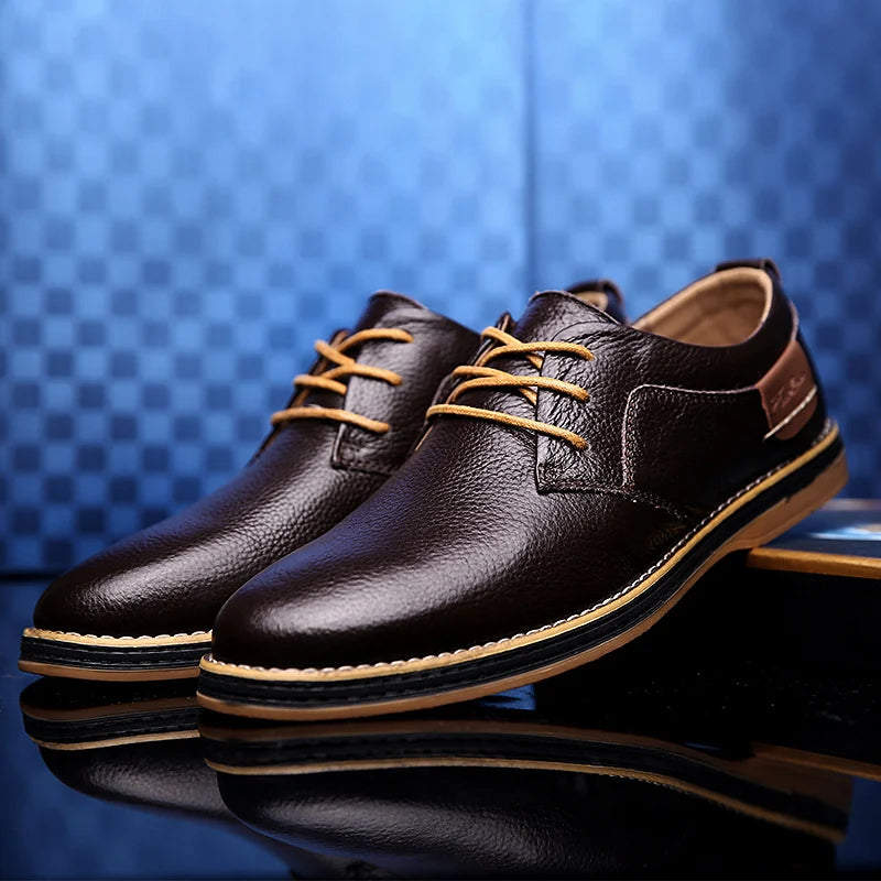 Chaussures Oxford pour Hommes en Cuir 6