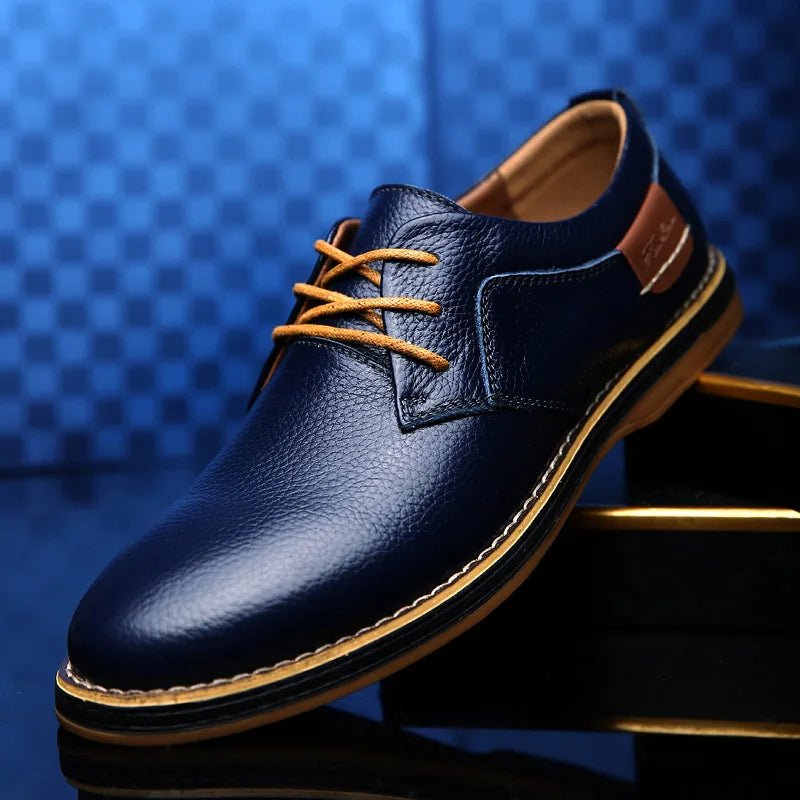 Chaussures Oxford pour Hommes en Cuir 7