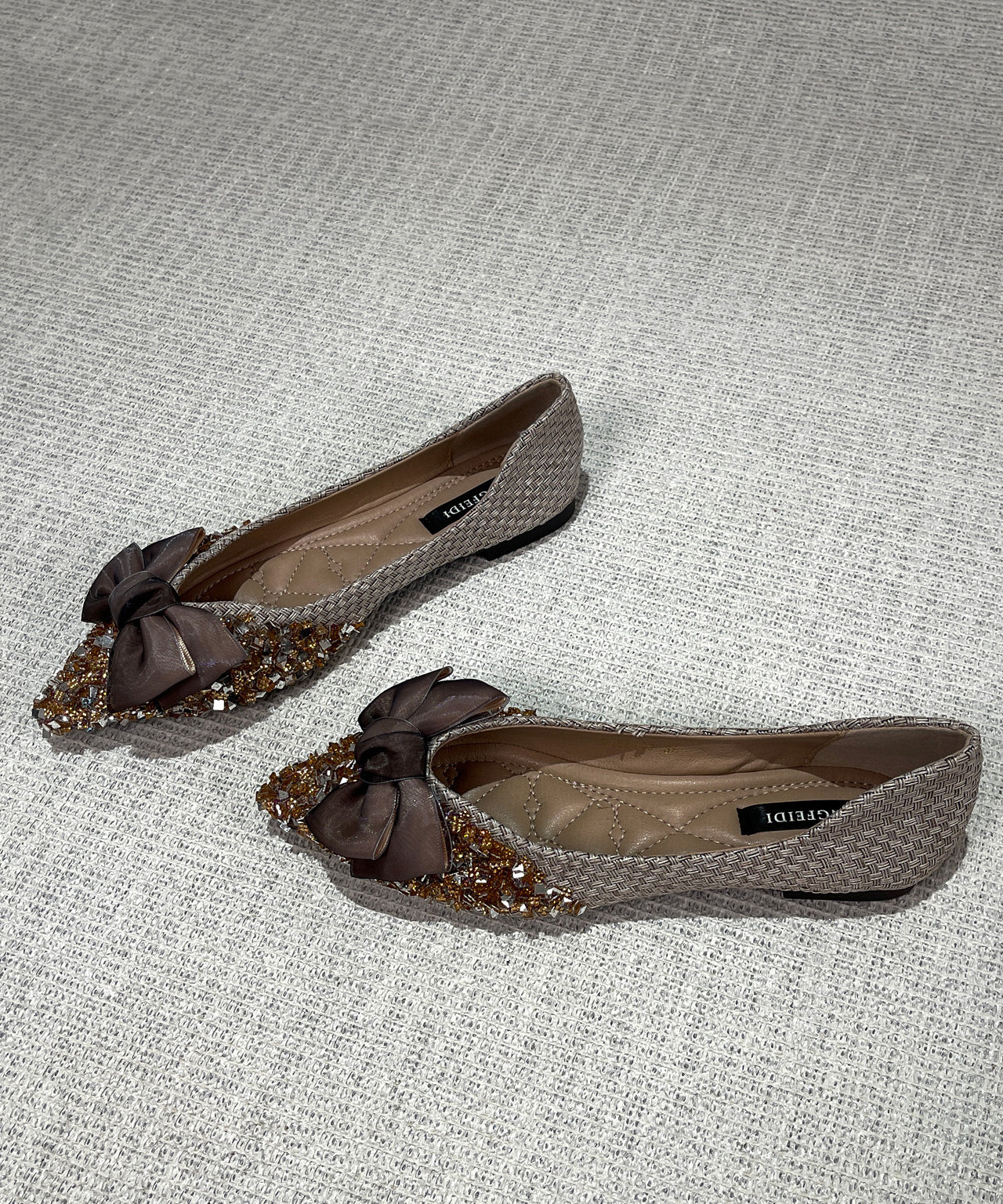 Chaussures Plates Chic à Bout Pointu 3