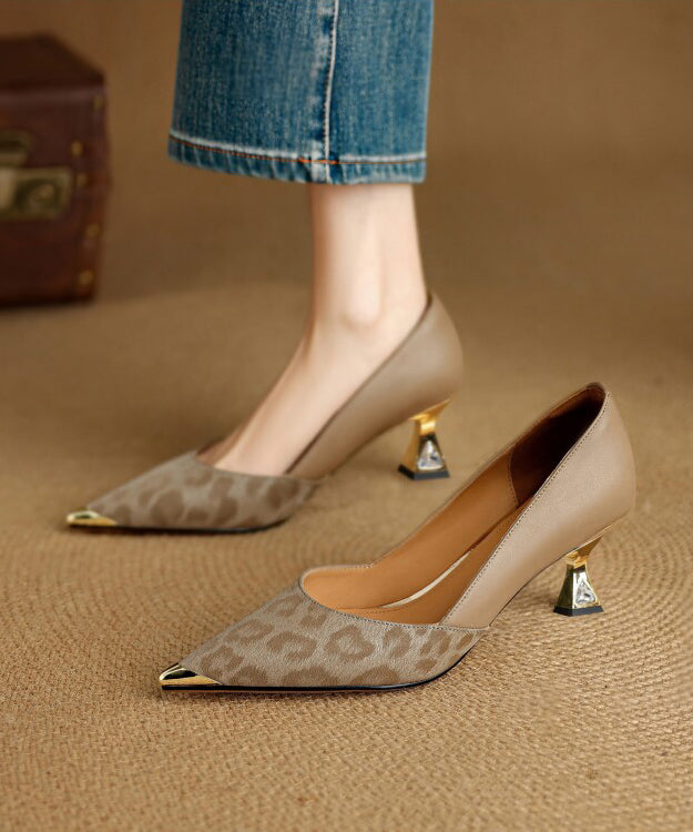 Chaussures à Talons Hauts Femme Léopard 3