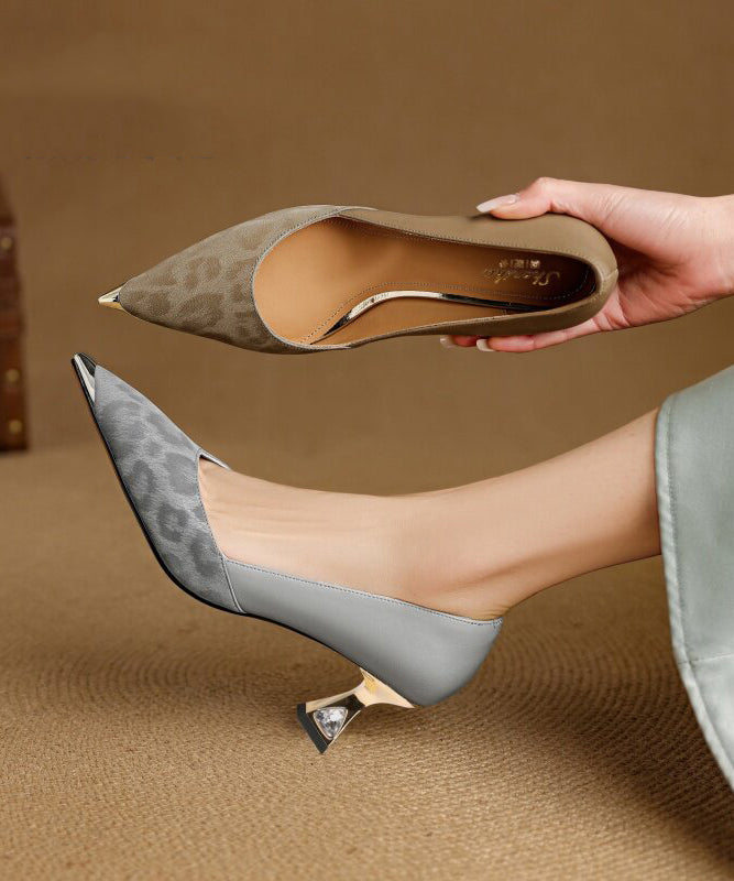 Chaussures à Talons Hauts Femme Léopard 4