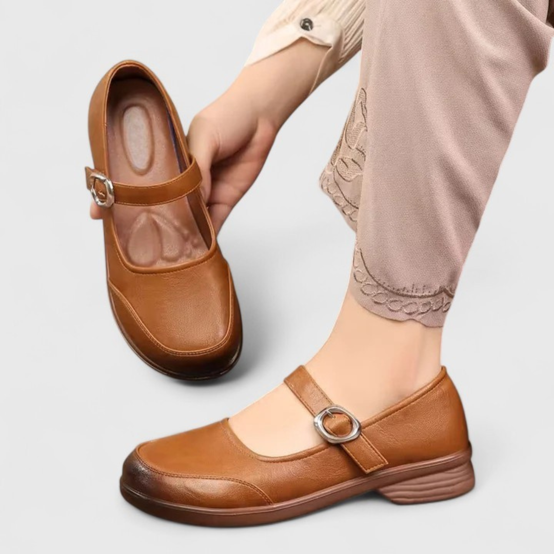 Chaussures à boucle pour femmes Printanières 1
