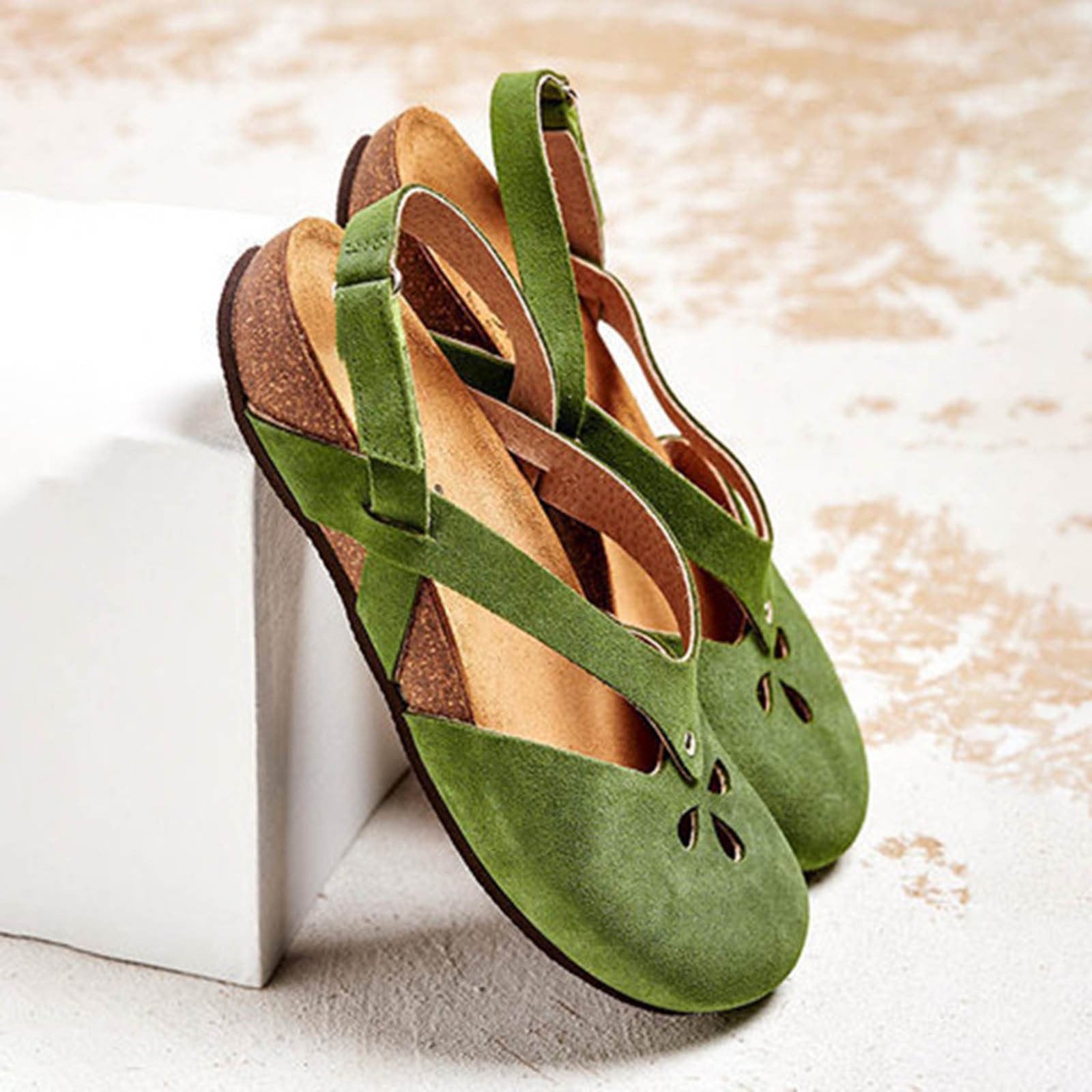 Chaussures de Femme Confortables Soleil en Velcro 2