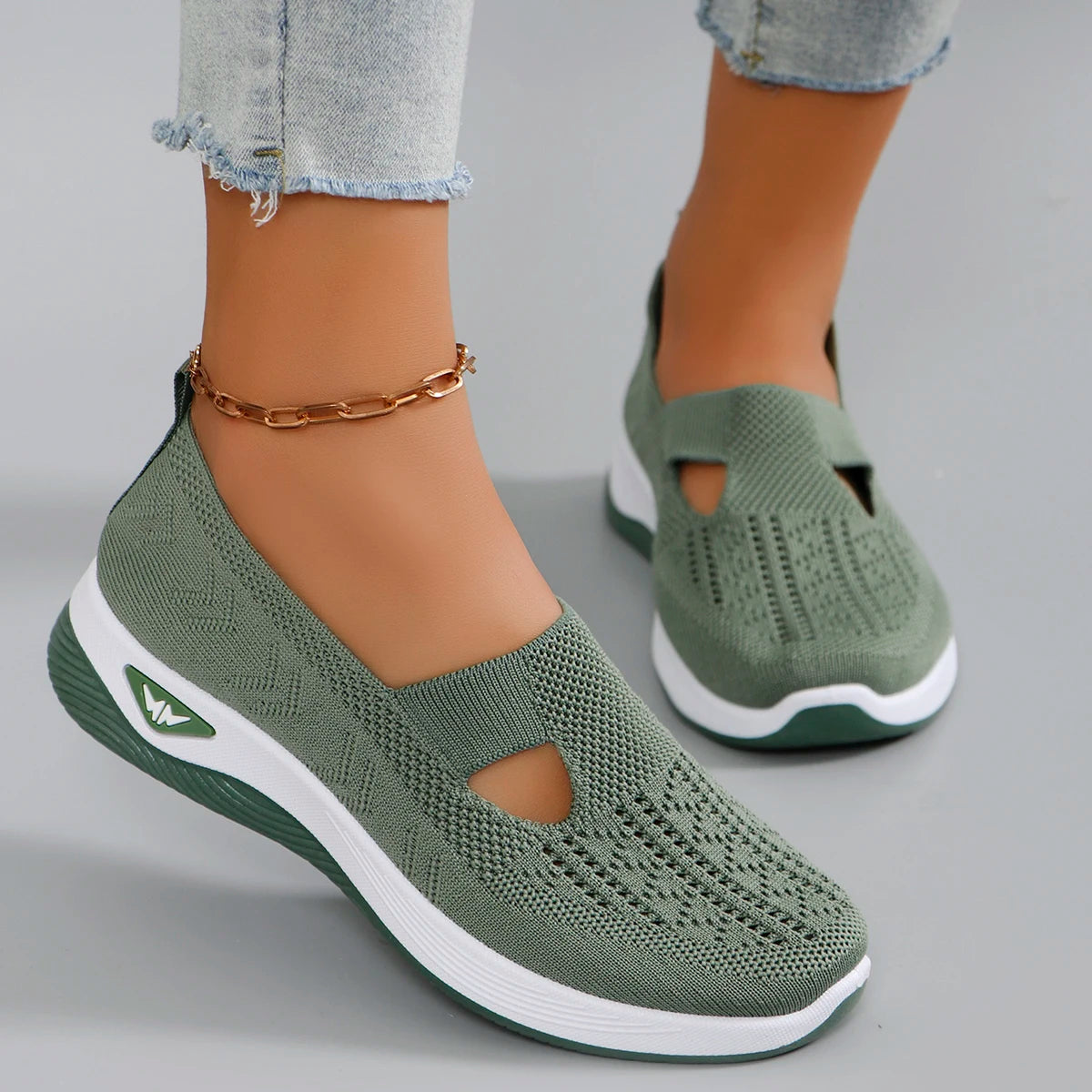 Chaussures de Sport Femme Printemps Respirantes Légères 4