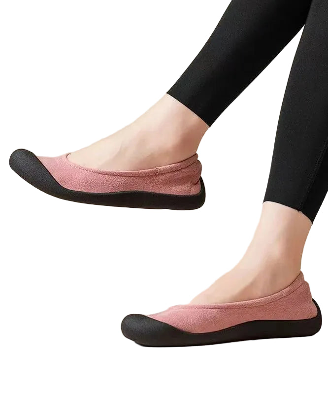 Chaussures plates pour femmes style empiècements 0