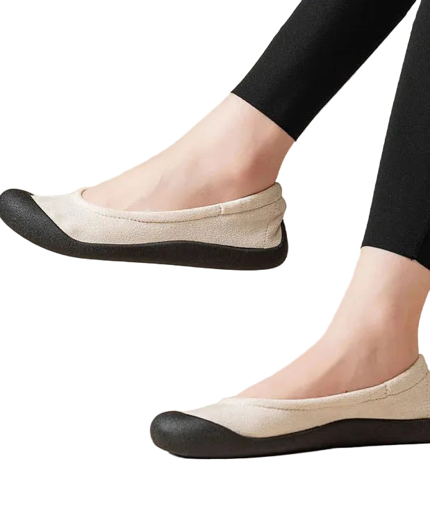 Chaussures plates pour femmes style yoga 0