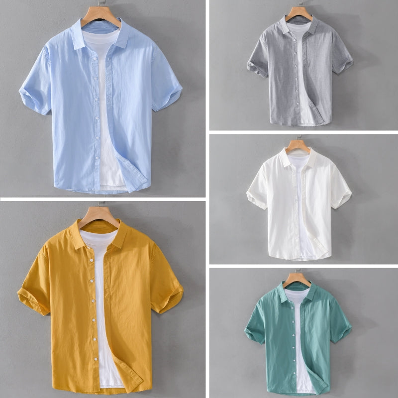 Chemise Femme Décontractée à Manches Courtes 6