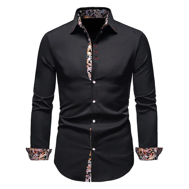 Chemise Femme Imprimé Cachemire Tendance 0