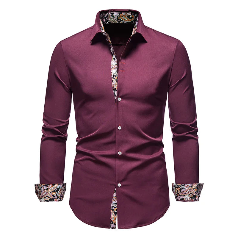 Chemise Femme Imprimé Cachemire Tendance 3