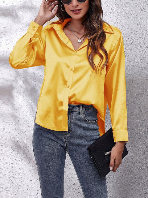 Chemise Femme à Manches Longues Chic 13