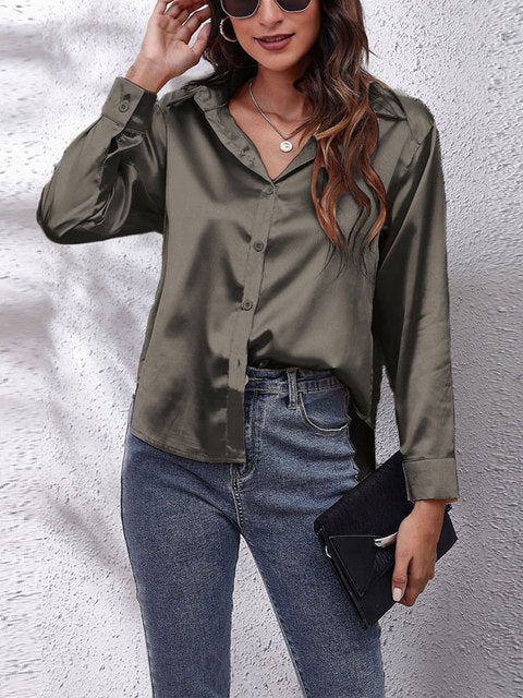 Chemise Femme à Manches Longues Chic 9