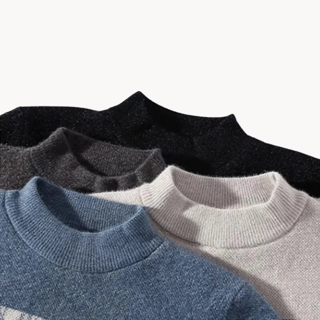 Chemise Homme Décontractée avec Col Arrondi et Manches Stylées 3