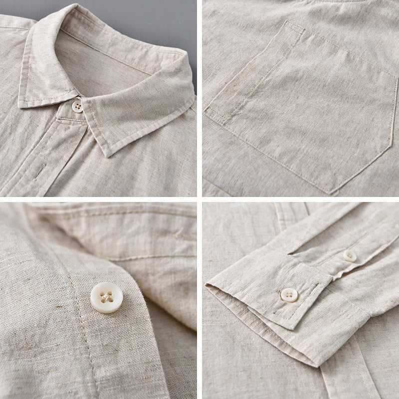 Chemise Homme Style Côtier 8