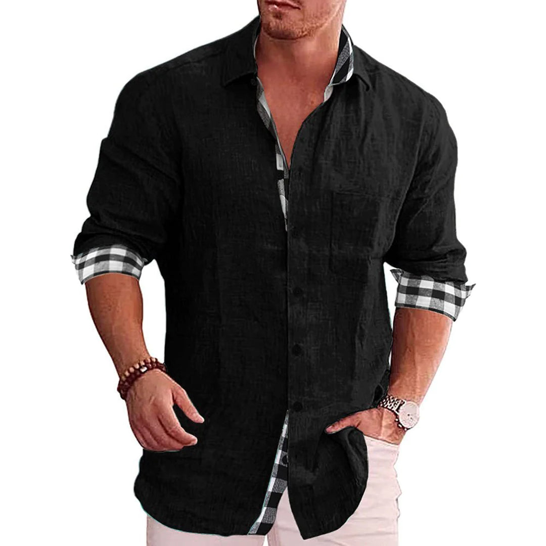 Chemise Homme Tendance Automne Ajustée 0