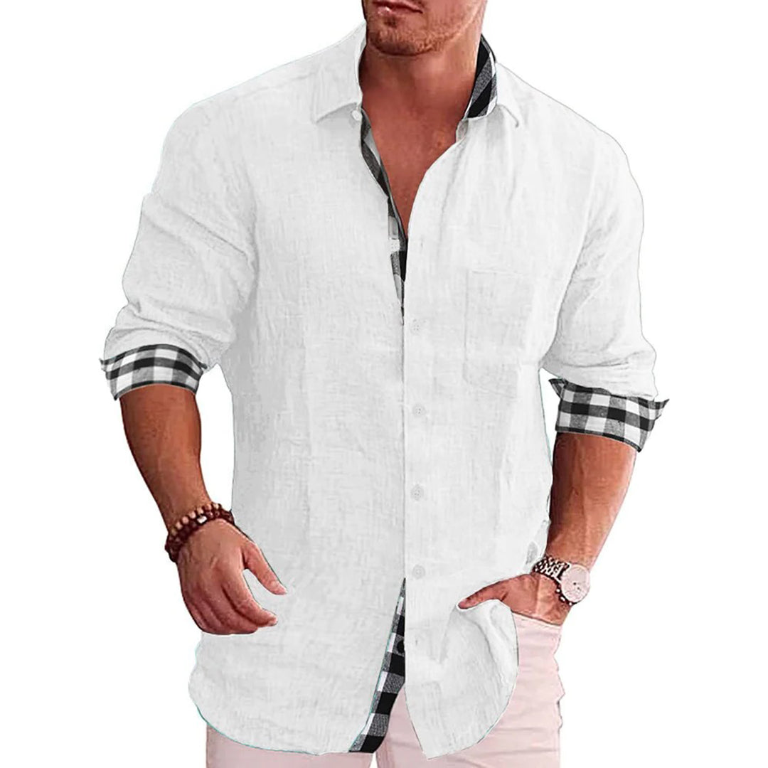Chemise Homme Tendance Automne Ajustée 2