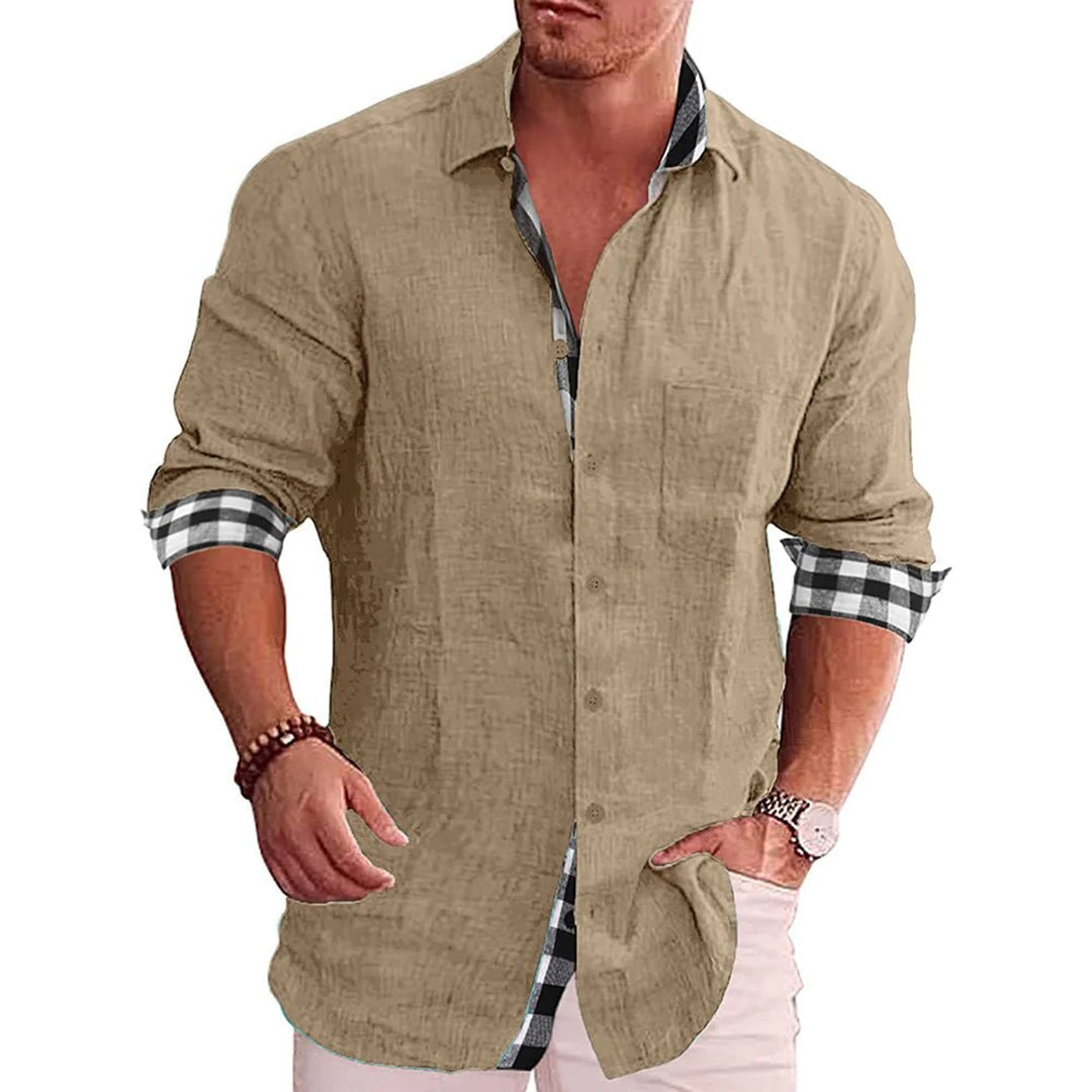 Chemise Homme Tendance Automne Ajustée 5