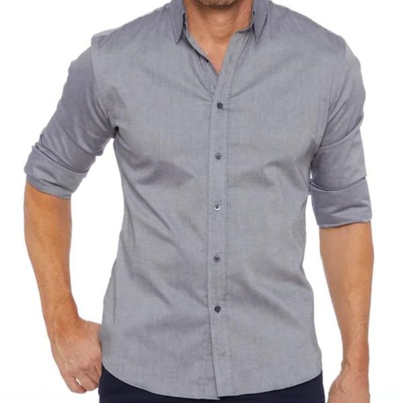 Chemise Zippée Décontractée pour Hommes 7