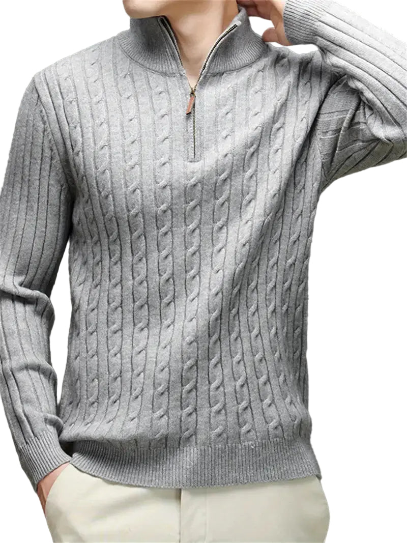 Chemise Zippée pour Homme Style Moderne 0
