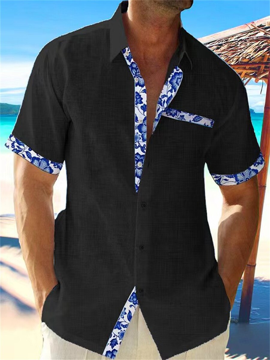 Chemise pour Homme Printemps-Été Style Décontracté 3