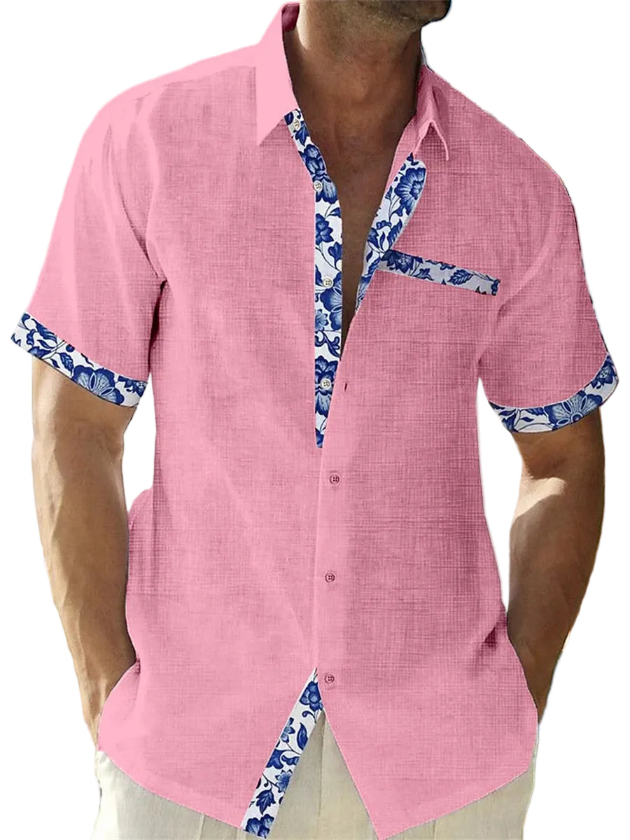 Chemise pour Homme Printemps-Été Style Décontracté 4