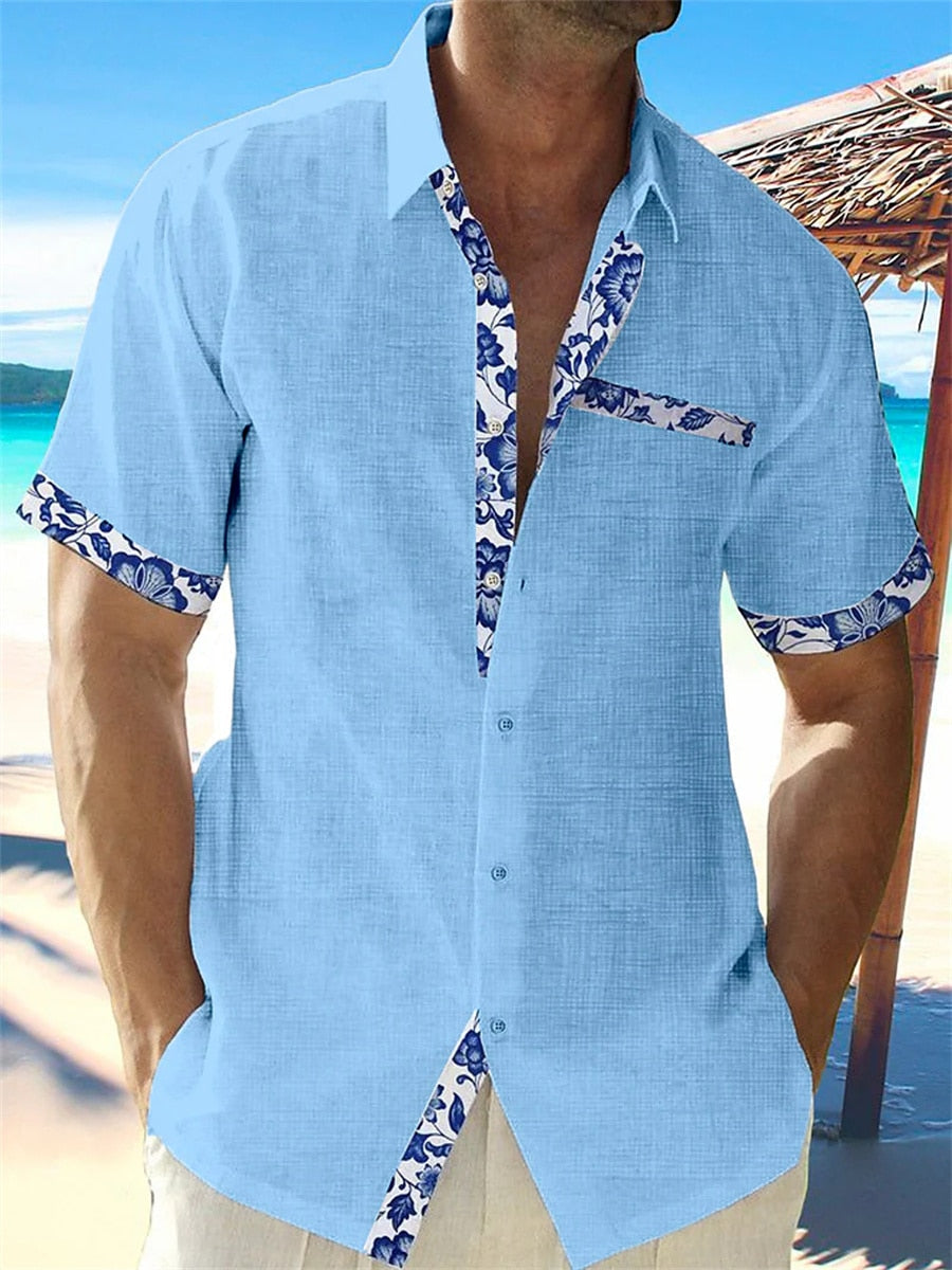 Chemise pour Homme Printemps-Été Style Décontracté 6