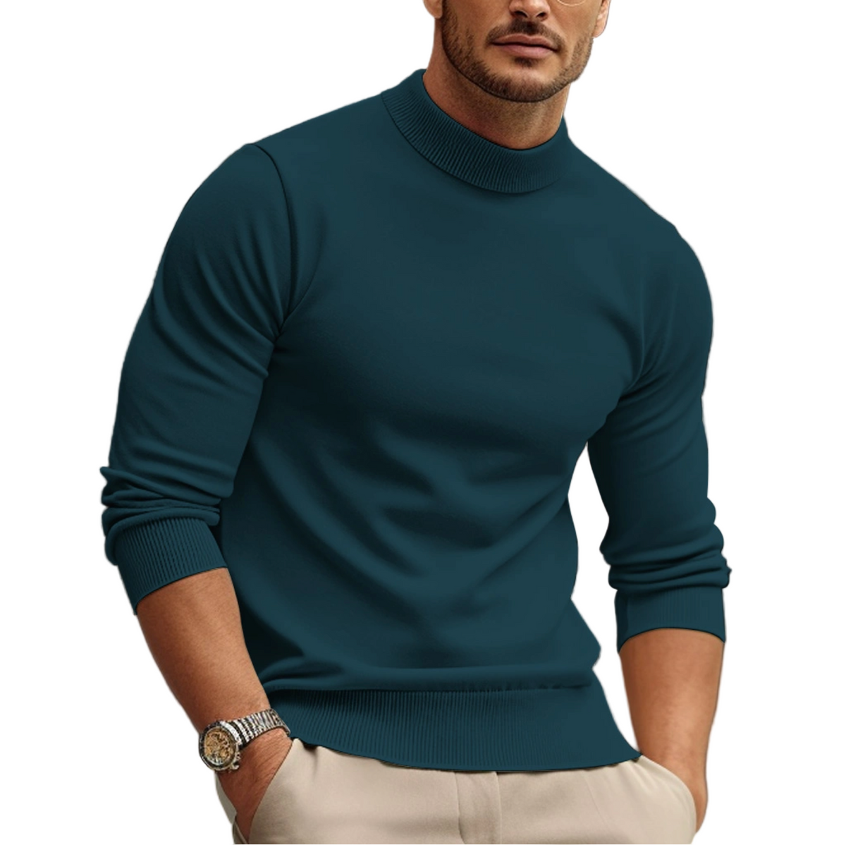 Chemise pour hommes au design décontracté 0