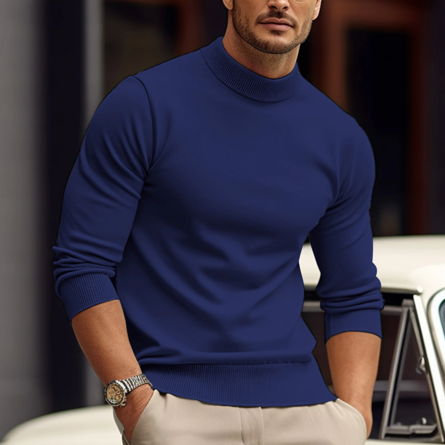 Chemise pour hommes au design décontracté 1