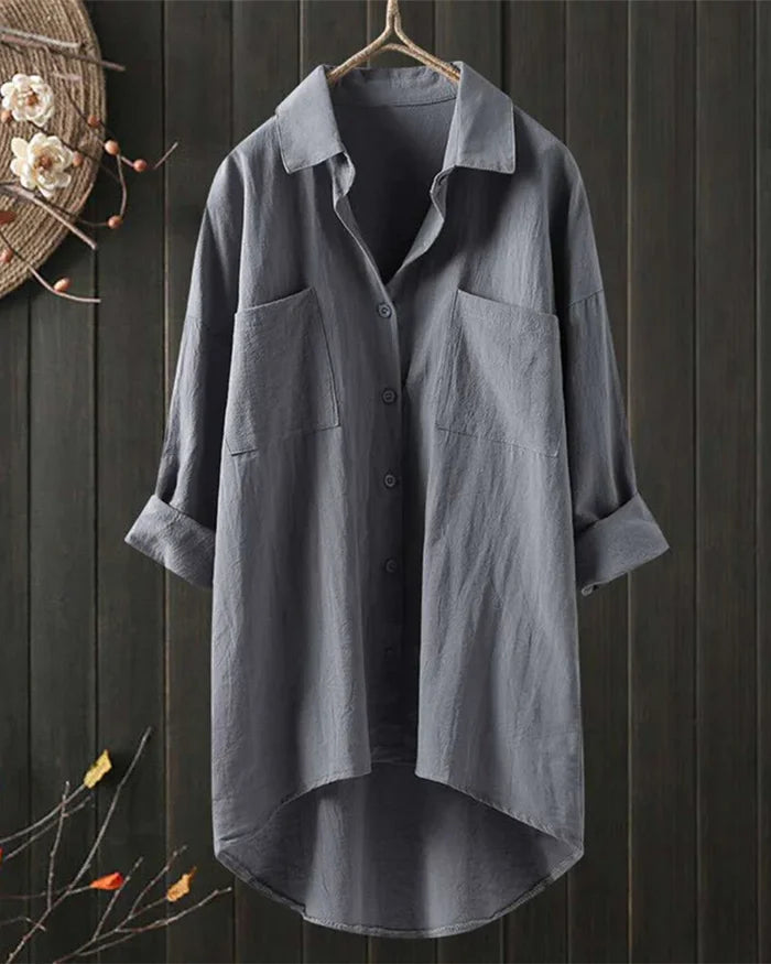 Chemisier Blanc Classique Femme 3